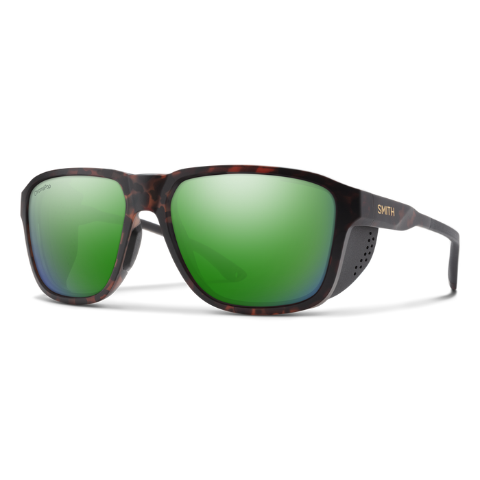 Sunglasses / Matte Tortoise | ChromaPop Polarized Green Mirror