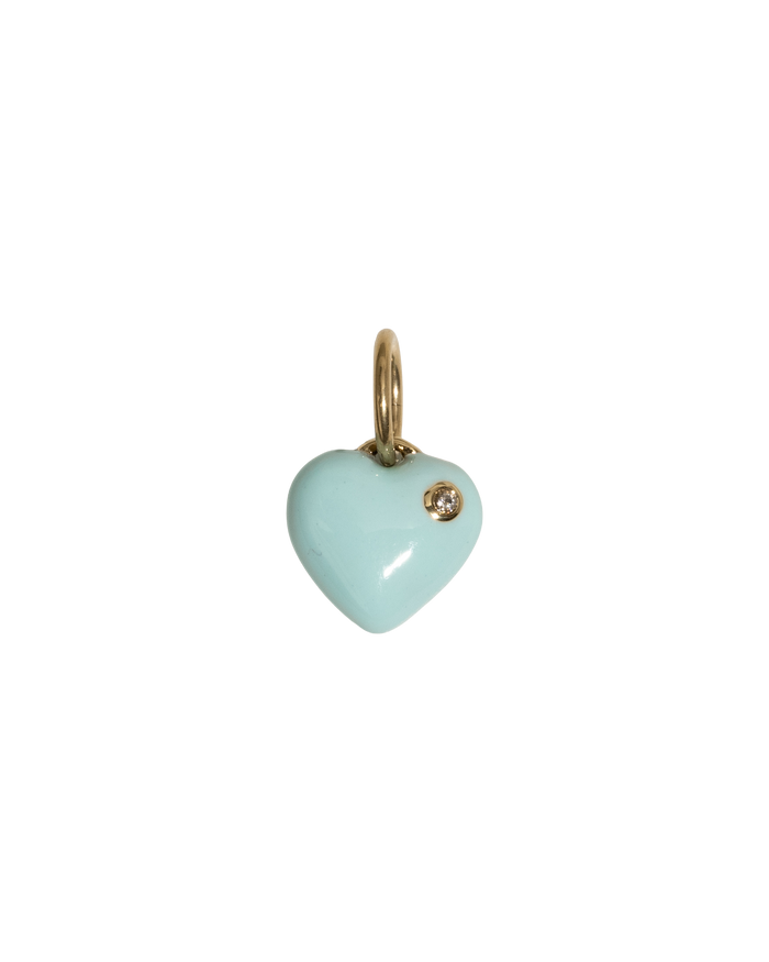 Enamel Heart Charm