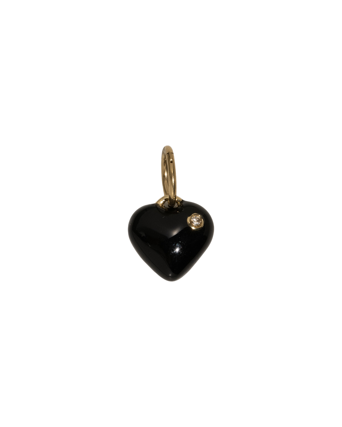 Enamel Heart Charm