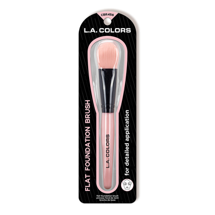 Essential pink flat foundation brush alternate product shot