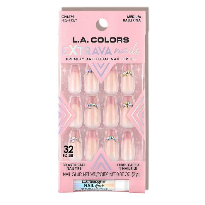 Extrava nails nail tip kit high key shade variant product shot
