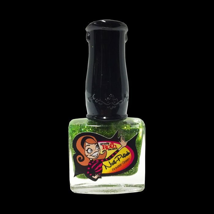 Finkster Green Nail Polish