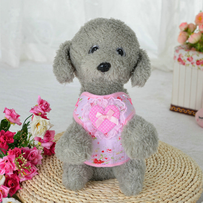 Floral & Lace Elegant Vest Leash