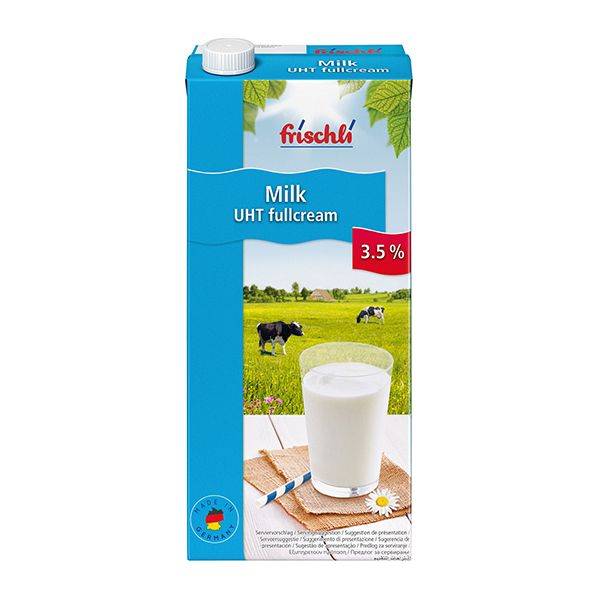 ||Frischli UHT Milk 1L x 12||