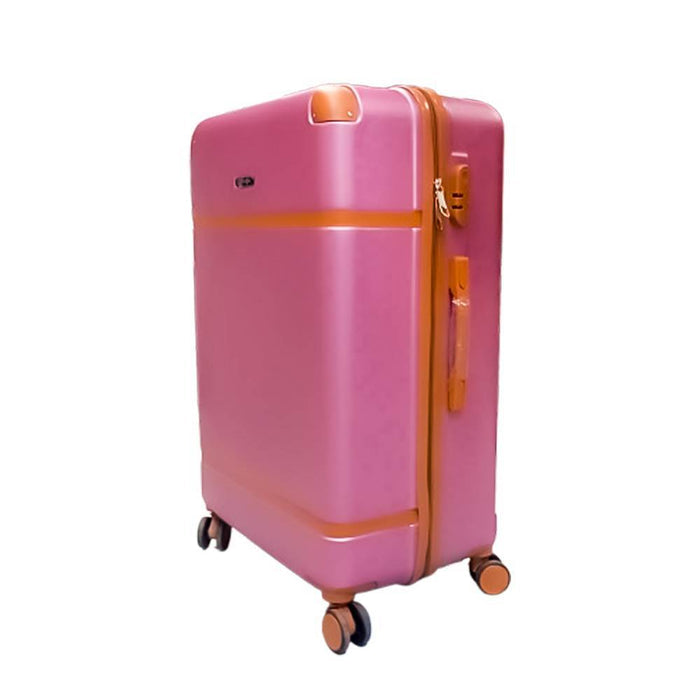 Goodday ABS 29'' pink suitcase set – open interior view showing compartments