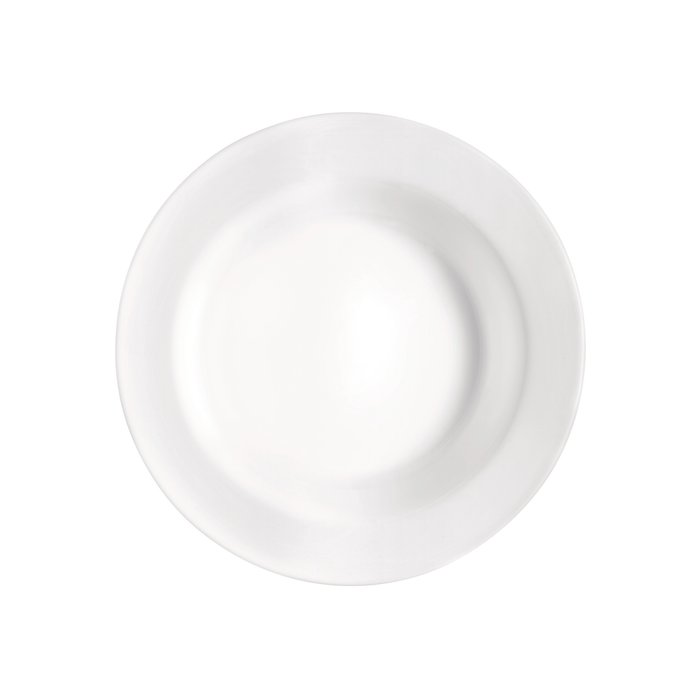 Bormioli Rocco Grangusto 11.6" Opal Glass Pasta Bowl (Set of 12)