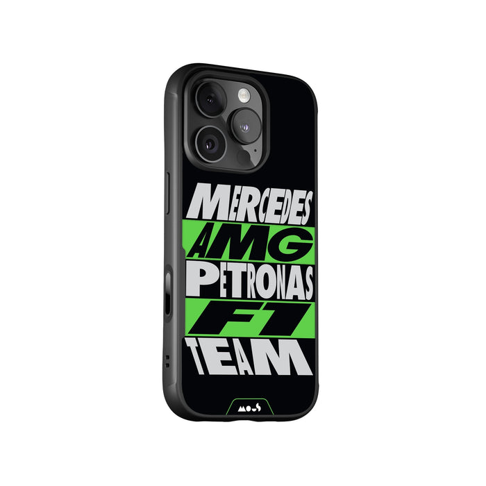 Grid Shadow Protective Phone Case - Mercedes-AMG PETRONAS F1 Team MagSafe