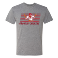 Growlin Chickens Block Line Tee