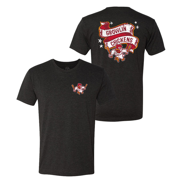 Growlin Chickens Rockabilly Tee