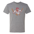 Growlin Chickens Spelled Out Tee