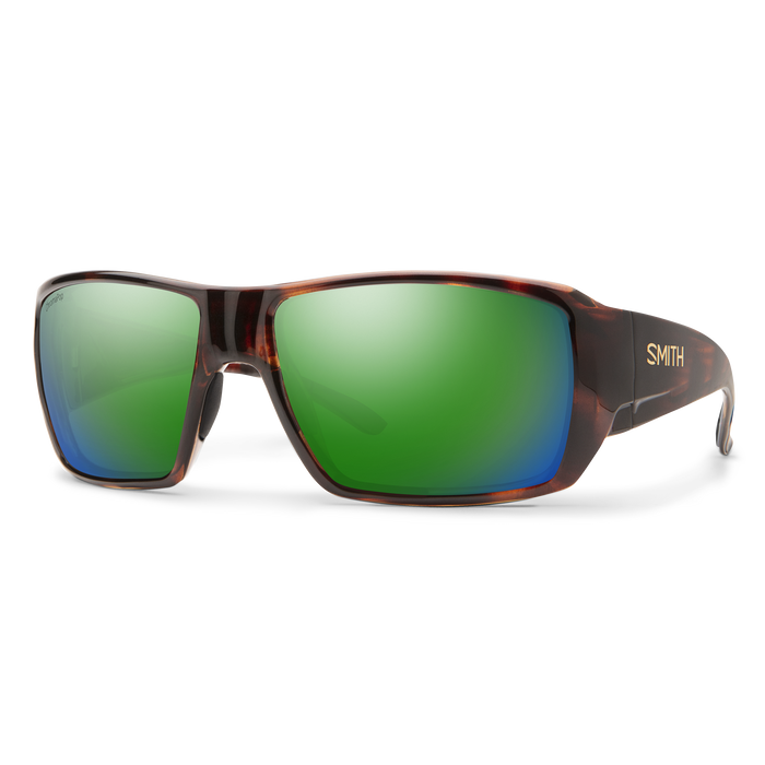 Sunglasses / Tortoise | ChromaPop Glass Polarized Green Mirror