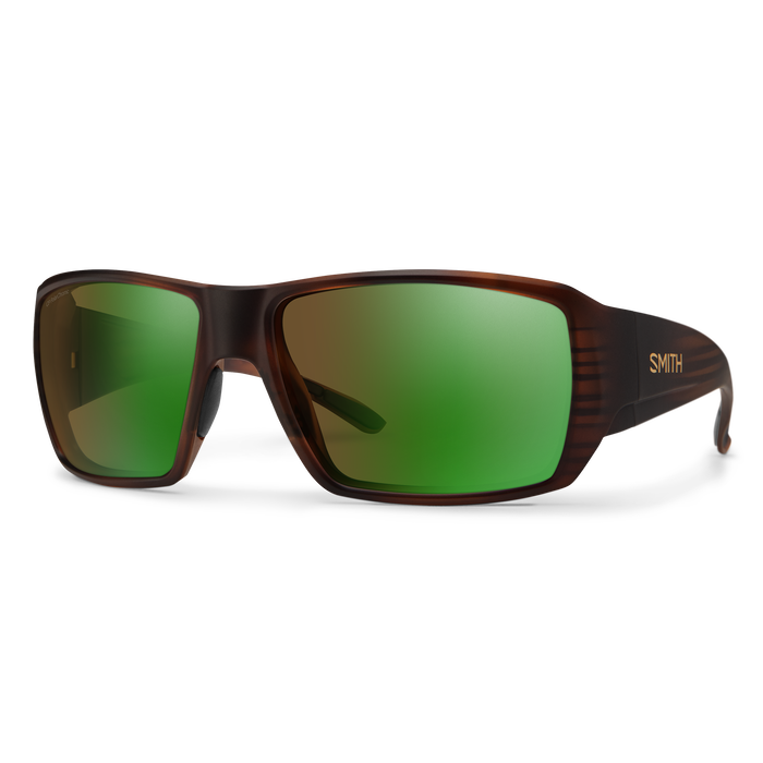 Sunglasses / Matte Tortoise | ChromaPop Glass Polarchromic Brown Green Mirror