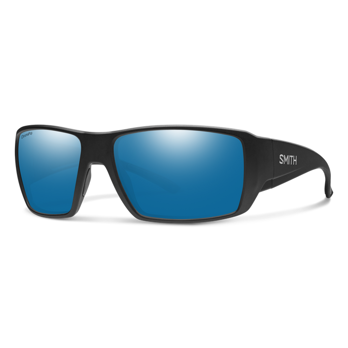 Sunglasses / Matte Black | ChromaPop Glass Polarized Blue Mirror