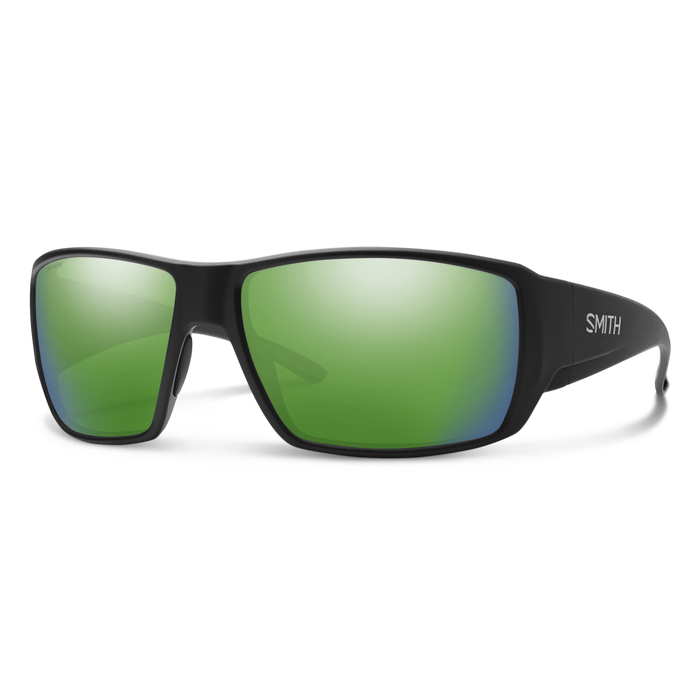 Sunglasses / Matte Black | ChromaPop Polarized Green Mirror