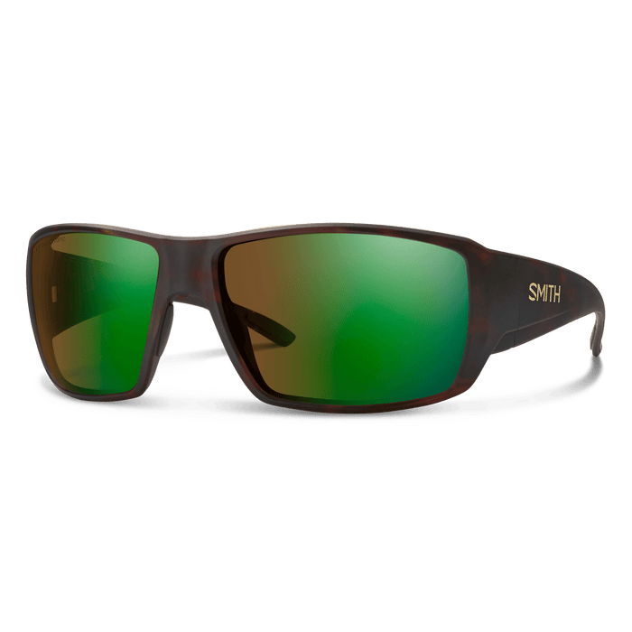 Sunglasses / Matte Tortoise | ChromaPop Glass Polarchromic Brown Green Mirror