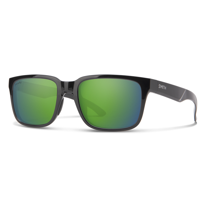 Black / ChromaPop Polarized Green Mirror