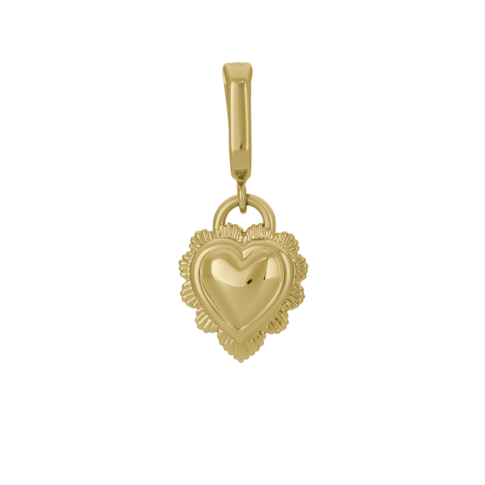 Heart Lock Charm