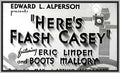 HERE'S FLASH CASEY - 1938 - ERIC LINDEN - RARE DVD
