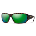 Sunglasses / Matte Tortoise | ChromaPop Glass Polarized Green Mirror