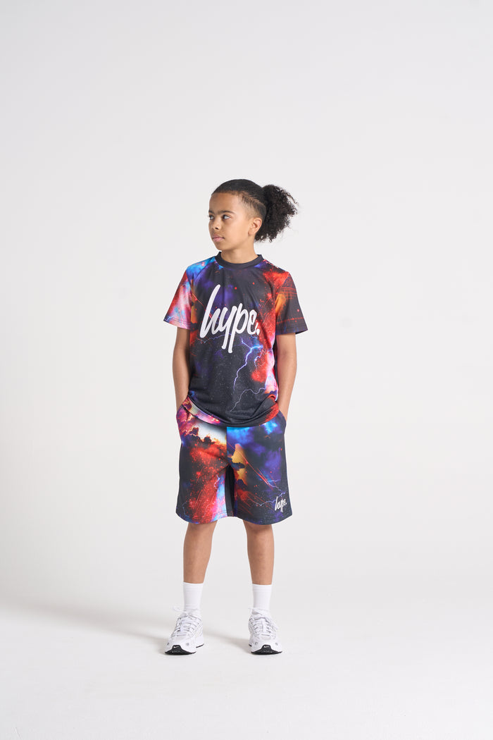 Hype Boys Black Constellation T-Shirt