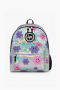 Hype Girls Holographic Happy Flowers Backpack