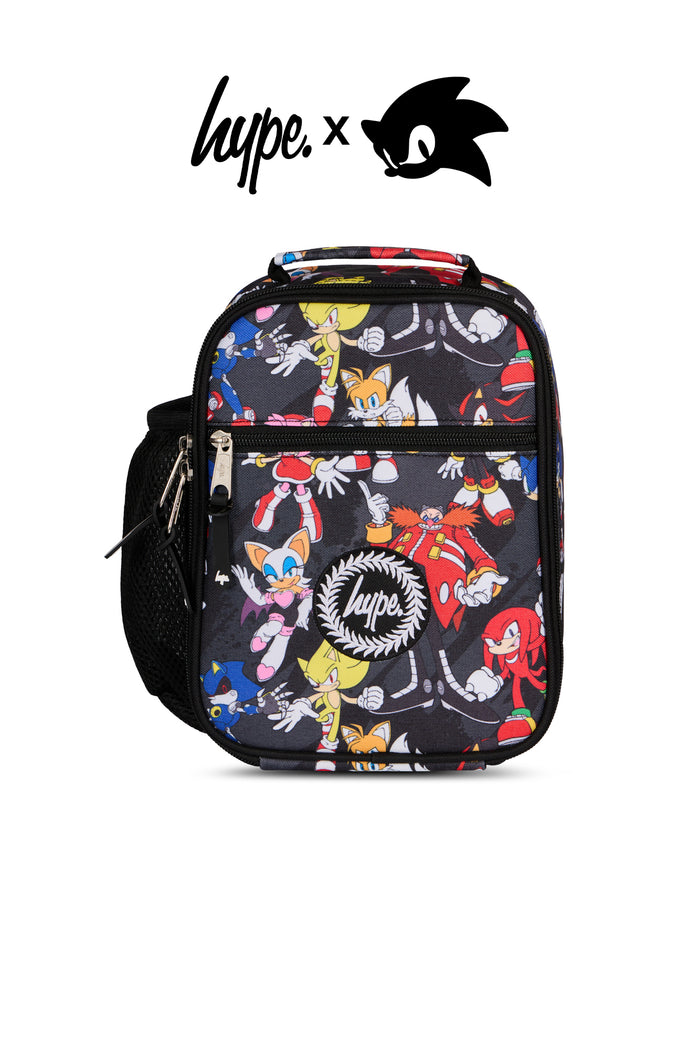 Hype x Sonic The Hedgehog™ Multi Sonic Group Backpack, Lunch Bag, Bottle & Pencil Case Bundle