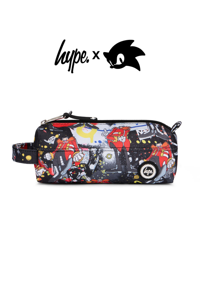 Hype x Sonic The Hedgehog™ Multi Sonic Group Backpack, Lunch Bag, Bottle & Pencil Case Bundle
