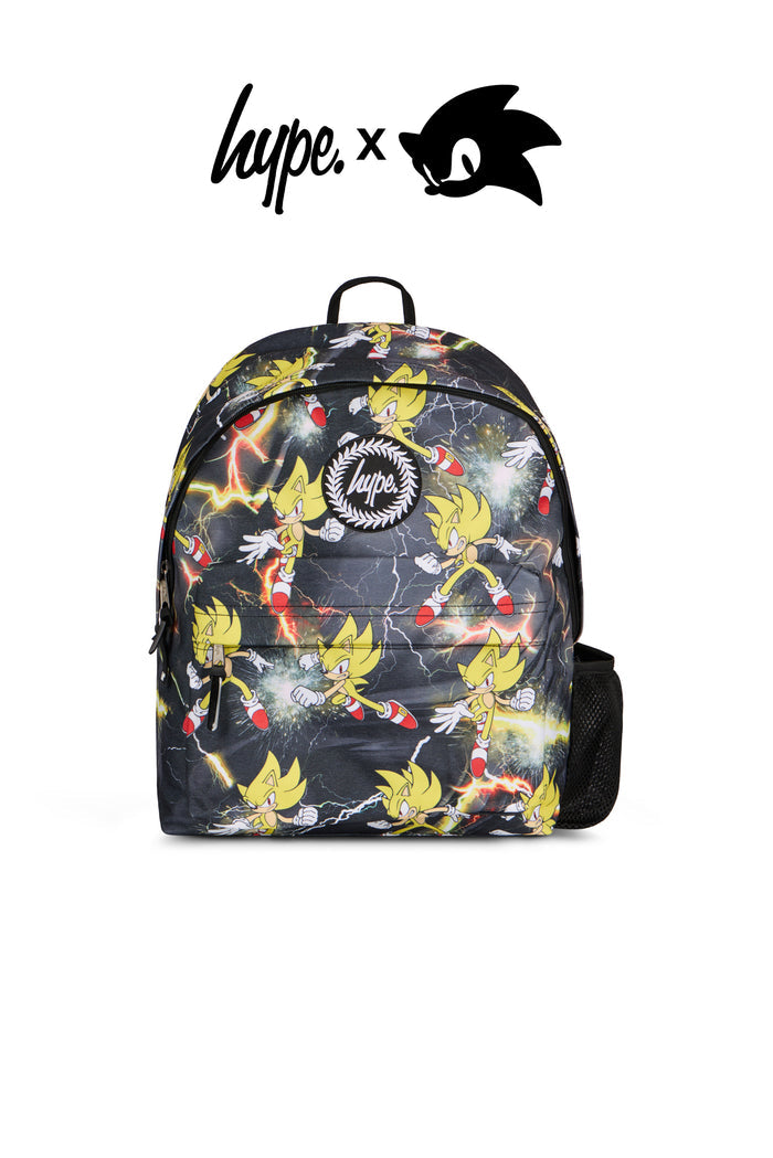 Hype x Sonic The Hedgehog™ Yellow Super Sonic Backpack, Lunch Bag & Bottle Bundle