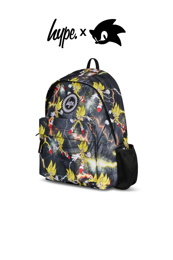 Hype x Sonic The Hedgehog™ Yellow Super Sonic Backpack, Lunch Bag & Bottle Bundle