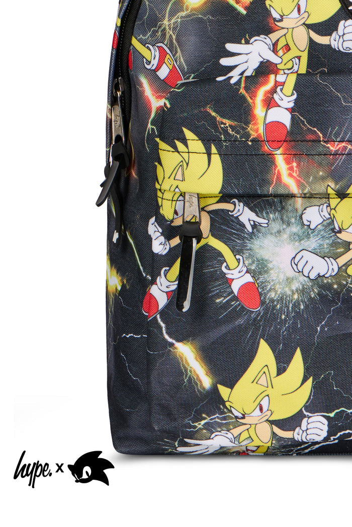 Hype x Sonic The Hedgehog™ Yellow Super Sonic Backpack, Lunch Bag & Bottle Bundle