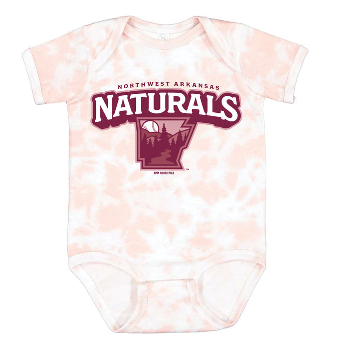 Infant Tie-Dye Bodysuit Pink