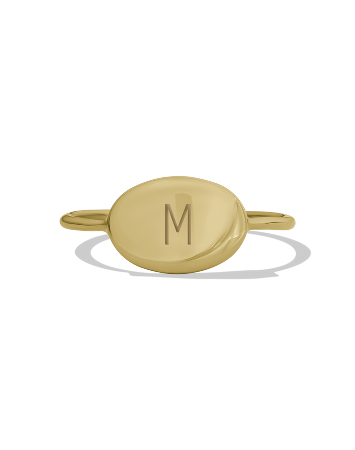 Initial Oval Ring