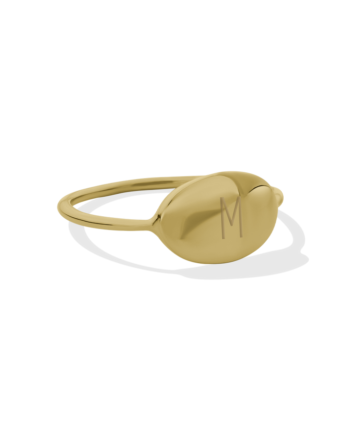 Initial Oval Ring