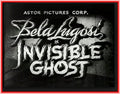 INVISIBLE GHOST - 1941 - BELA LUGOSI