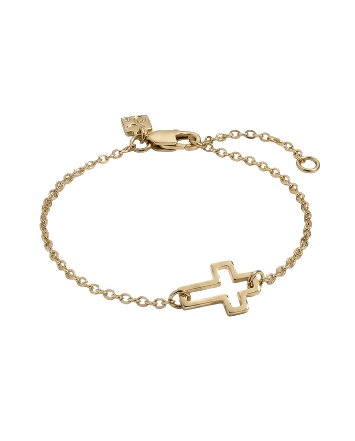 Itty Bitty Cross Bracelet