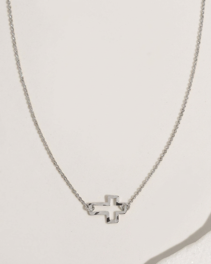 Itty Bitty Cross Necklace