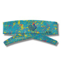 JUNK Rooster Aqua Splatter Tie