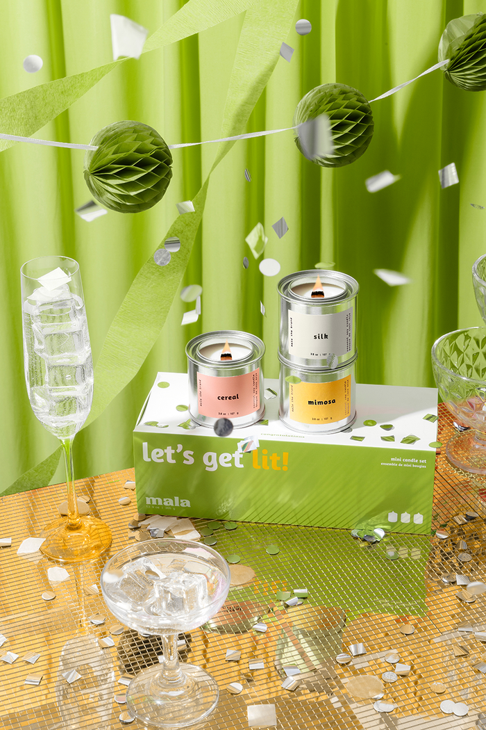 Let's Get Lit | Mini Candle Gift Set