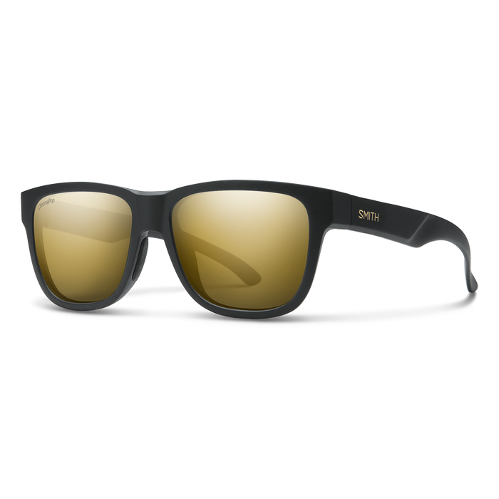 Sunglasses / Matte Black Gold | ChromaPop Polarized Black Gold Mirror