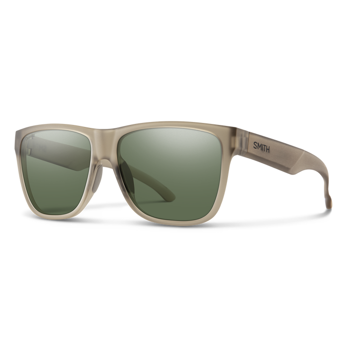Sunglasses / Matte Summit Crystal | ChromaPop Polarized Gray Green