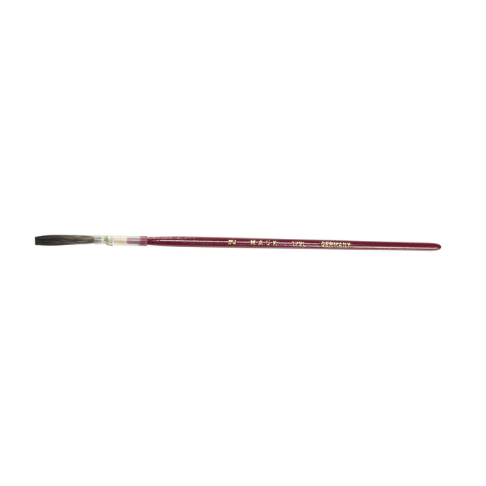 Mack Brush Brown Kazan Quill Red Handle 179L Series - Multiple Sizes