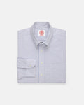 Made-in-Canada Purple & Blue Tattersall Button Down Shirt - Classic Fit