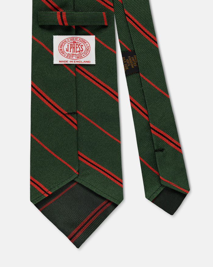 Made-in-UK 11th London Regiment Silk Repp Tie