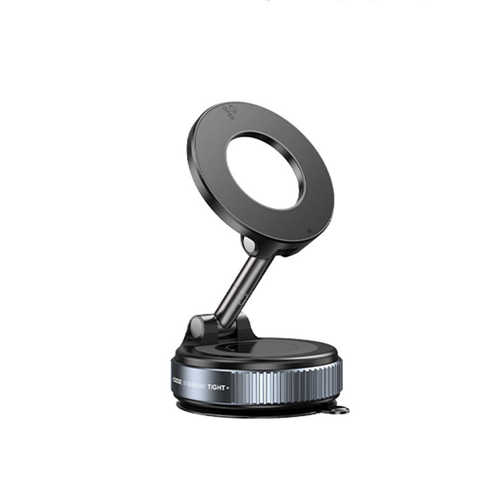 Magnetic Car Phone Holder – Rotating Vacuum Suction Mount