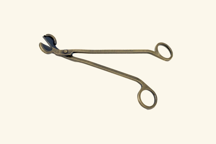 Mala Snuffer + Wick Trimmer Set | Brushed Gold