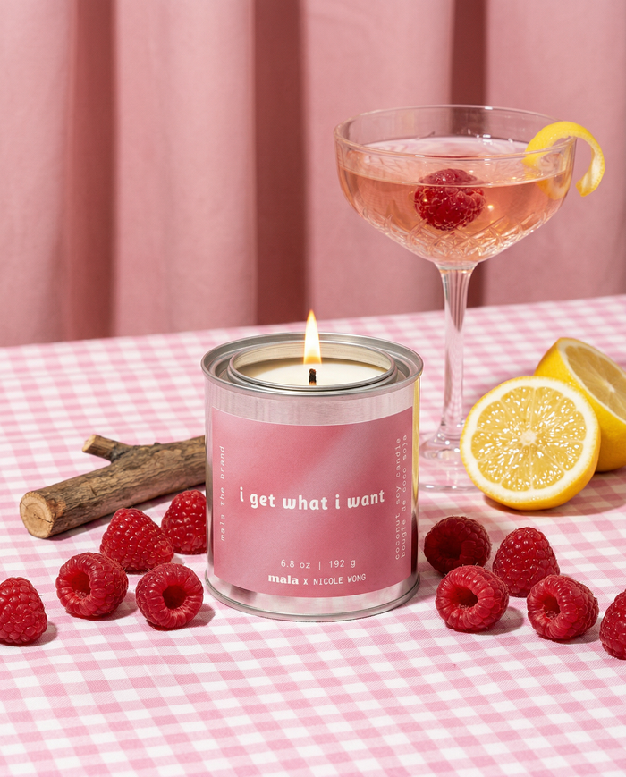 Mala x Nicole Wong: I Get What I Want | Lemon + Raspberry + Oak