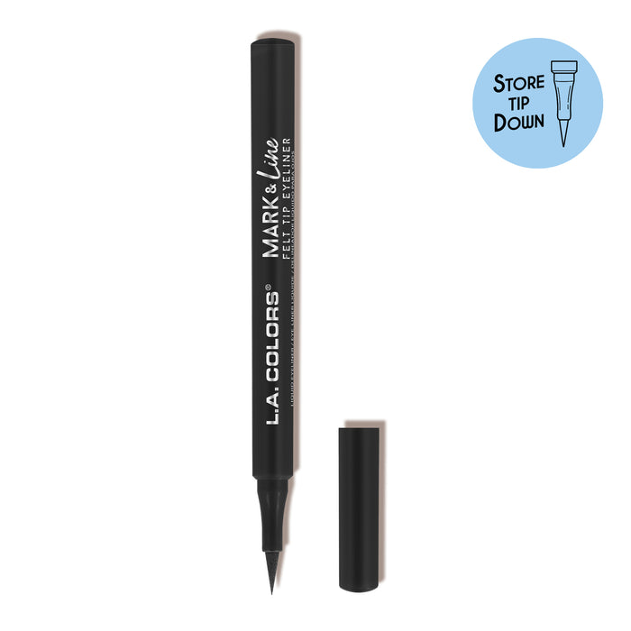 Mark & line felt tip eyeliner black shade variant product shot