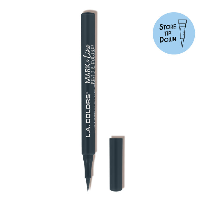 Mark & line felt tip eyeliner teal-iffic shade variant product shot