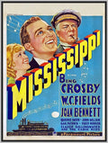 MISSISSIPPI - 1935 - COLORIZED - BING CROSBY - RARE DVD