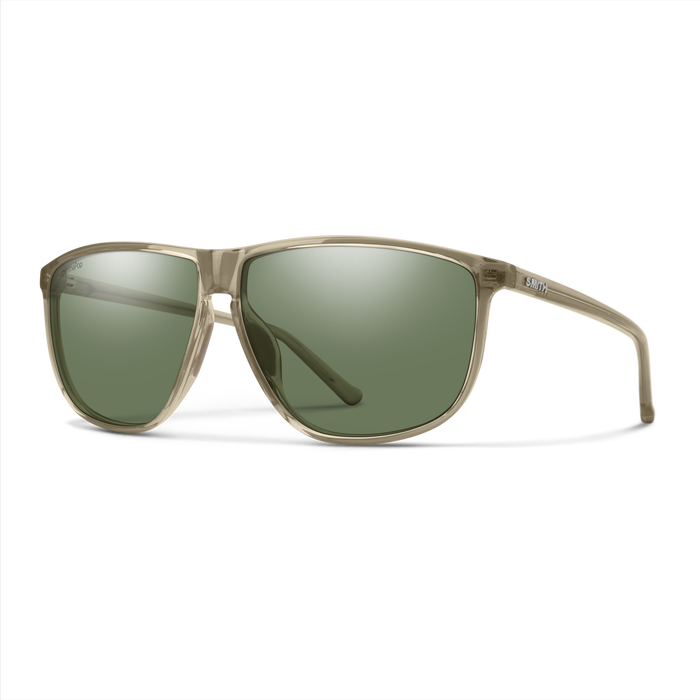 Sunglasses / Summit Crystal | ChromaPop Polarized Gray Green